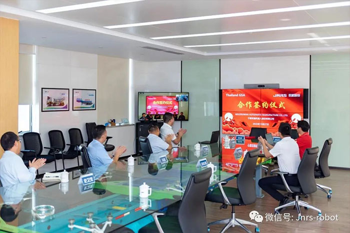 PA集团中国机器人与泰国GSA合作签约，携手并进！