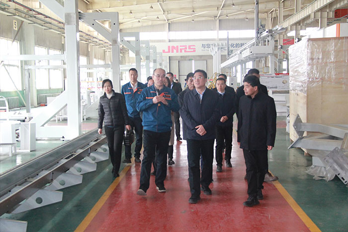 大事记 | 银川市委副书记、市长陶少华调研PA集团中国机器人